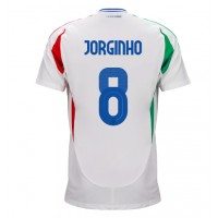 Maglia Calcio Italia Jorginho Frello #8 Seconda Divisa Europei 2024 Manica Corta